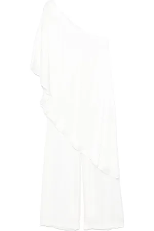 Mariuccia Milano Ensemble pantalon palazzo-haut à une épaule
