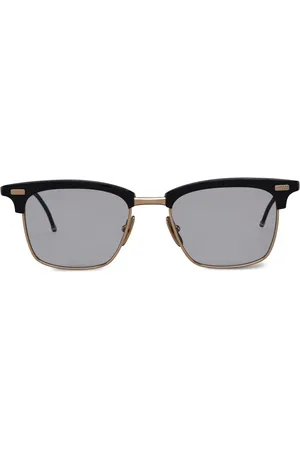 Thom Browne Lunettes de soleil à monture rectangulaire