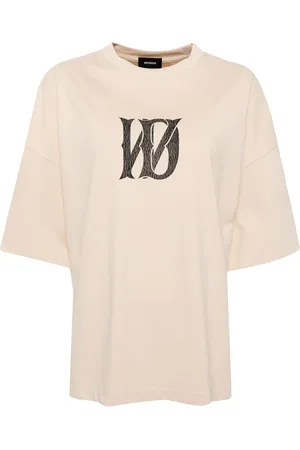 We11 Done T-shirt à logo imprimé