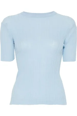 Manuel Ritz T-shirt en maille nervurée