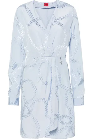 HUGO BOSS Robe courte Kanelo en jacquard