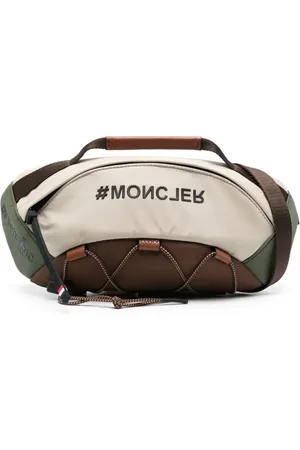 Moncler Sac banane à empiècement colour block