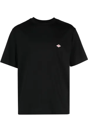 DANTON T-shirt en coton mélangé à logo imprimé