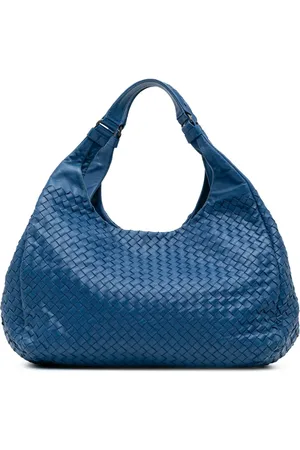 Bottega Veneta Grand sac porté épaule Campana en cuir Nappa Intrecciato (2012-2024)
