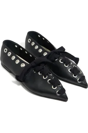 Bimba y Lola Ballerines en cuir à lacets