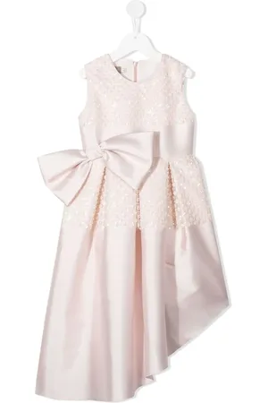LA STUPENDERIA Robe à ourlet plus long au dos