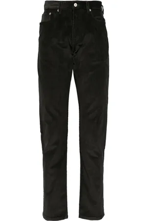Paul Smith Pantalon en velours côtelé à coupe fuselée