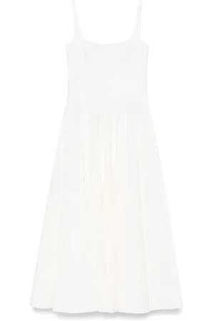 Marni Robe mi-longue en coton à motif en jacquard