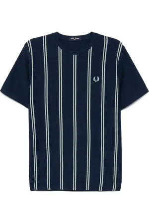 Fred Perry T-shirt en crêpe à rayures
