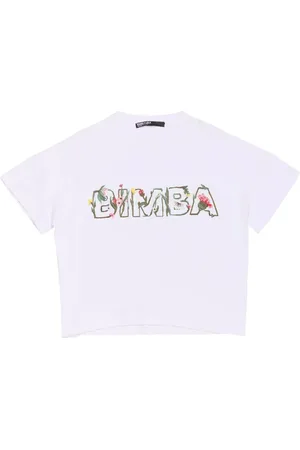 Bimba y Lola T-shirt à logo floral brodé