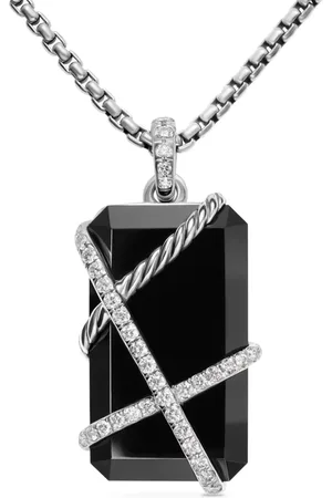 David Yurman Bracelet Cable Loop en sterling serti de diamants