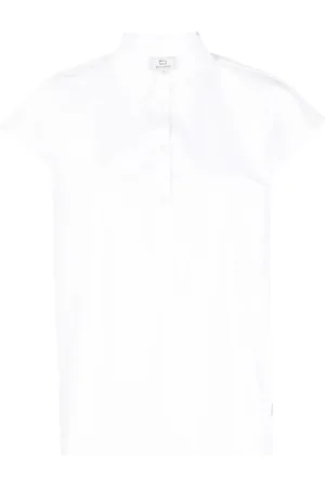 Woolrich Chemise en coton à mancherons