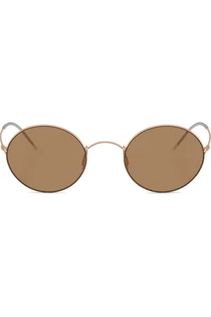 Giorgio Armani Lunettes de soleil à monture ronde