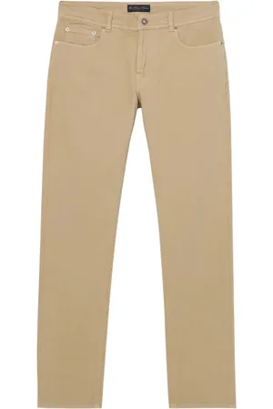 Brooks Brothers Pantalon en coton à coupe fuselée