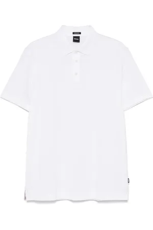 HUGO BOSS Polo à design texturé