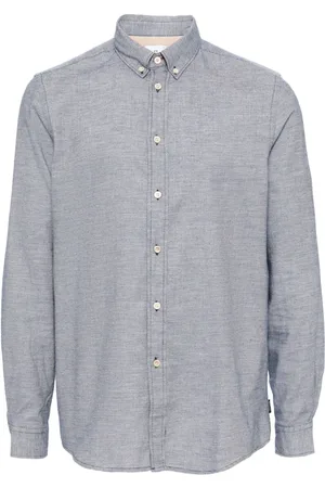 Paul Smith Chemise en coton mélangé à boutonnière