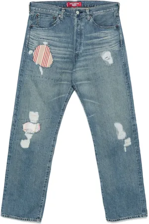 JUNYA WATANABE Jean à détail de patch