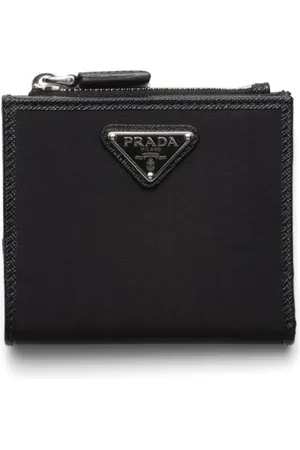 Prada Portefeuille à logo triangle