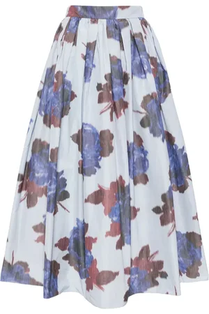 Erdem Jupe longue à fleurs
