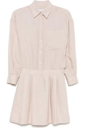 Manuel Ritz Robe-chemise courte en lin