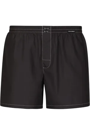 Dolce & Gabbana Boxer en coton à patch logo