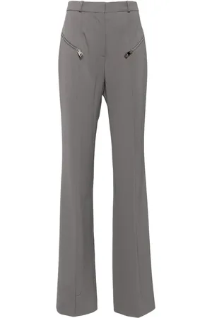 DEL CORE Pantalon fuselé à fermeture zippée