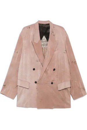 ZIGGY CHEN Blazer asymétrique à boutonnière croisée