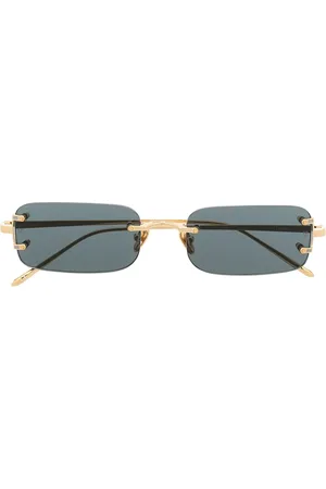Linda Farrow Lunettes de soleil Talor à monture rectangulaire