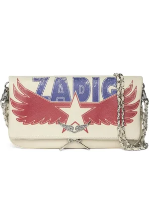 Zadig & Voltaire Sac porté épaule America en cuir