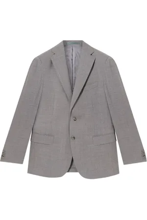 Brooks Brothers Blazer en laine vierge à simple boutonnage