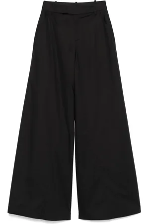 FEDERICA TOSI Pantalon en popeline à taille élastiquée