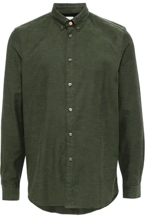 Paul Smith Chemise en coton mélangé à boutonnière