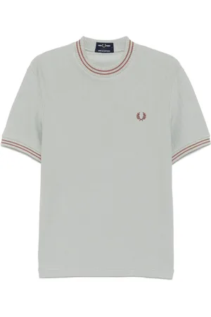Fred Perry T-shirt en jersey à design nervuré