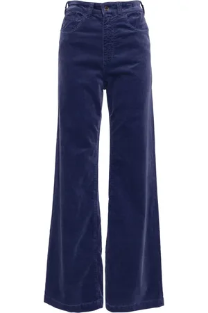 Emporio Armani Pantalon palazzo à taille haute