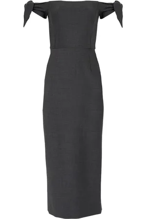 Carolina Herrera Robe mi-longue à épaules dénudées