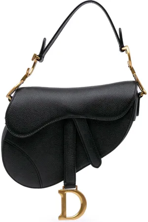 Dior Mini sac à main Saddle en cuir de veau grainé (2020)