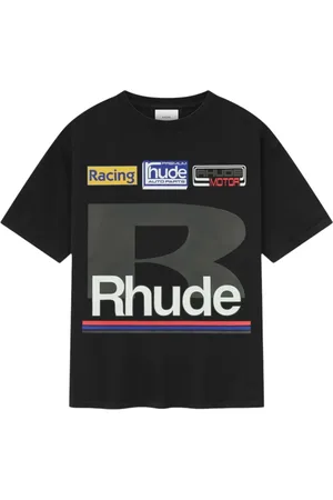 Rhude T-shirt à logo imprimé