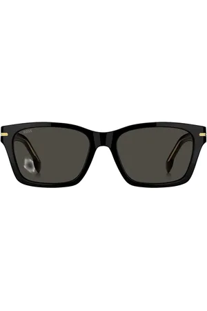 HUGO BOSS Lunettes de soleil à monture rectangulaire