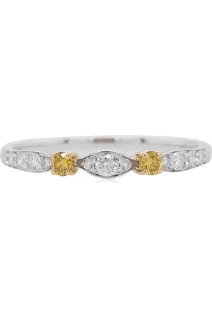 HYT Jewelry Anneau en or blanc 18ct pavé de diamants