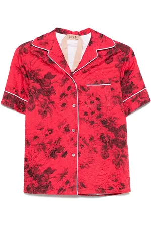 Nº21 Chemise à liserés contrastants