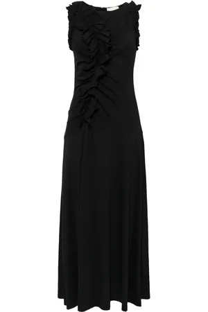 ULLA JOHNSON Robe mi-longue Bendetta à volants