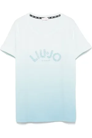 Liu Jo T-shirt à logo orné de cristal