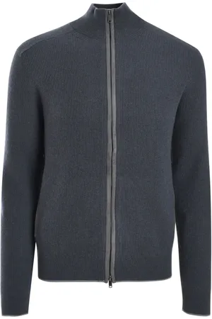 LUCIANO BARBERA Cardigan à col montant