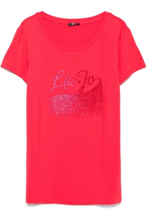 Liu Jo T-shirt à logo strassé
