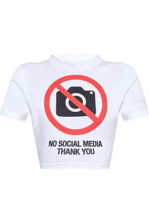 Vetements T-shirt No Social Media