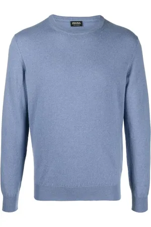 Ermenegildo Zegna Pull en maille nervurée à col rond