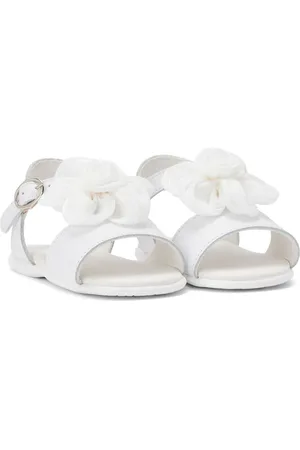 Babywalker Sandales à appliques de fleurs