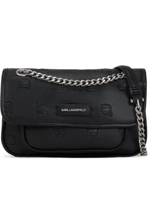 Karl Lagerfeld Sac à bandoulière à motif Ikon embossé