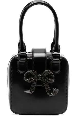 Self-Portrait Mini sac en cuir à design carré