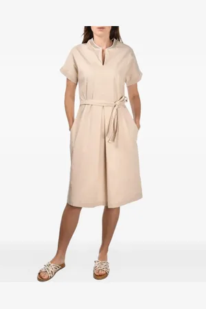 Gran Sasso Robe courte à taille ceinturée
